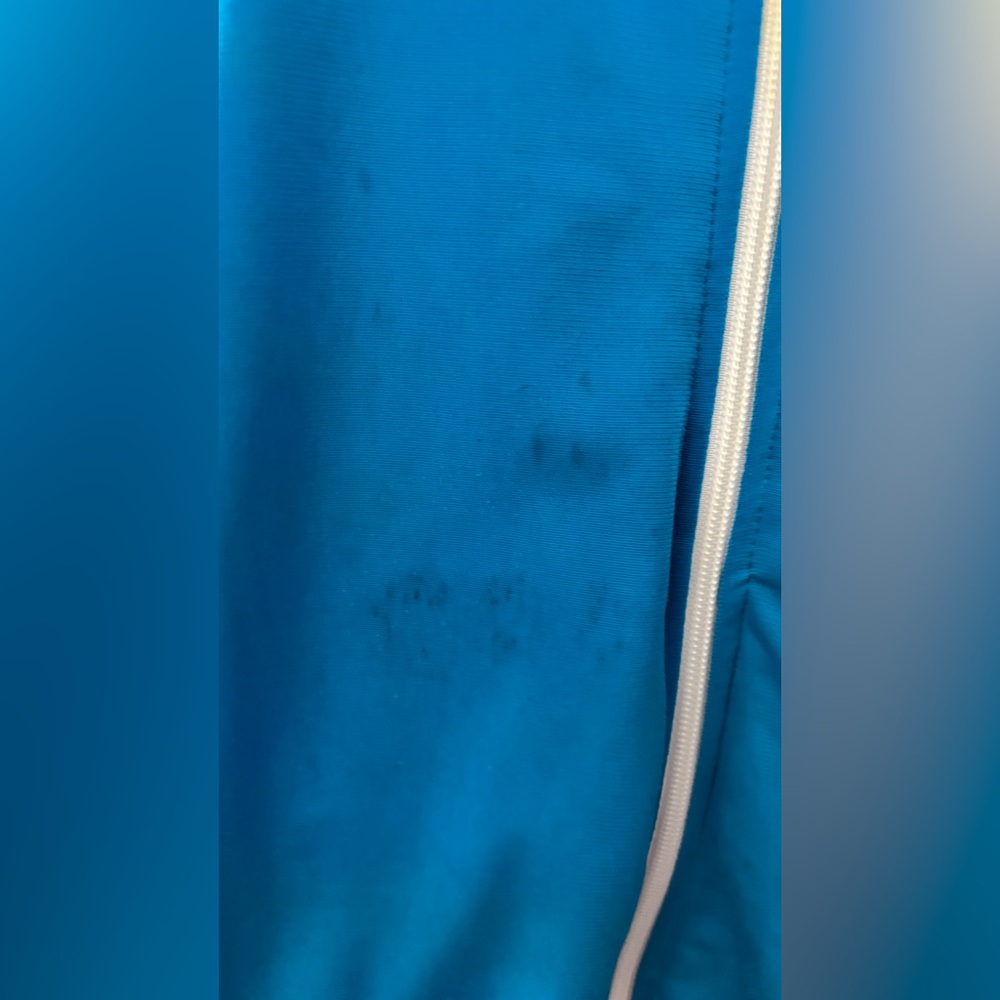 Adidas Turquoise Track Jacket - Picture 7 of 8
